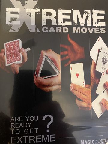 DVD case titled Extreme Card Moves