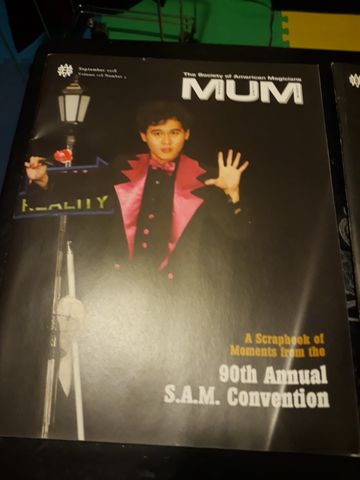 M-U-M magazine cover marking the 90th Annual S.A.M. Convention